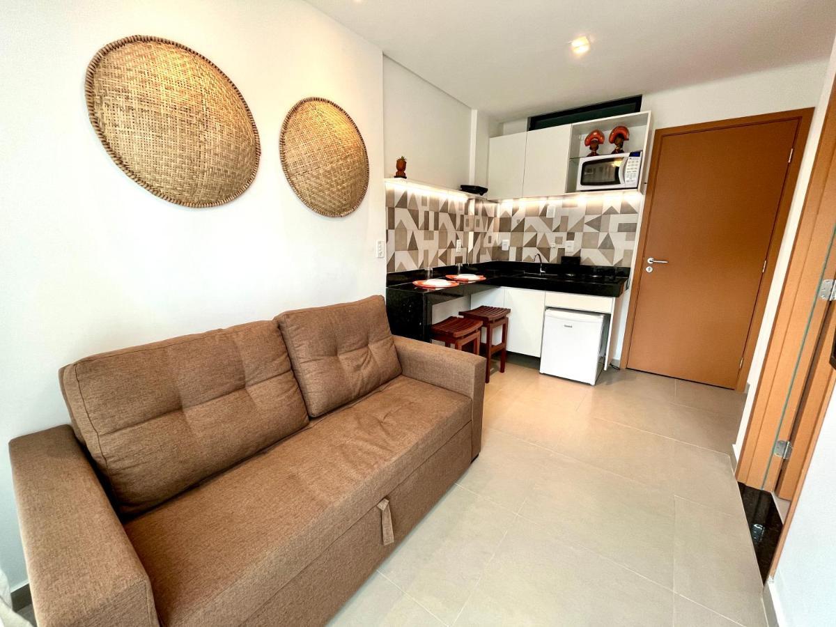 Flat Mobiliado A 15 M Da Praia Ipojuca Exteriör bild